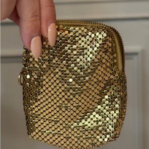 Vintage 1950’s Whiting & Davis Gold Mesh Cigarette Case - Rare find